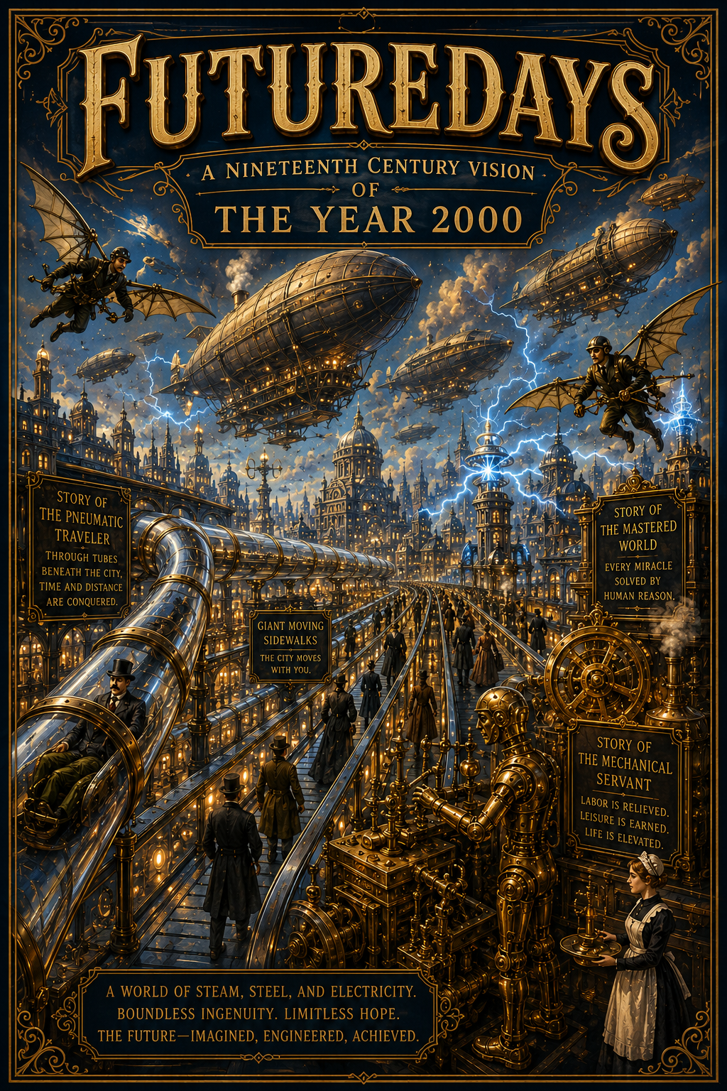 Futuredays A Nineteenth Century Vision of the Year 2000