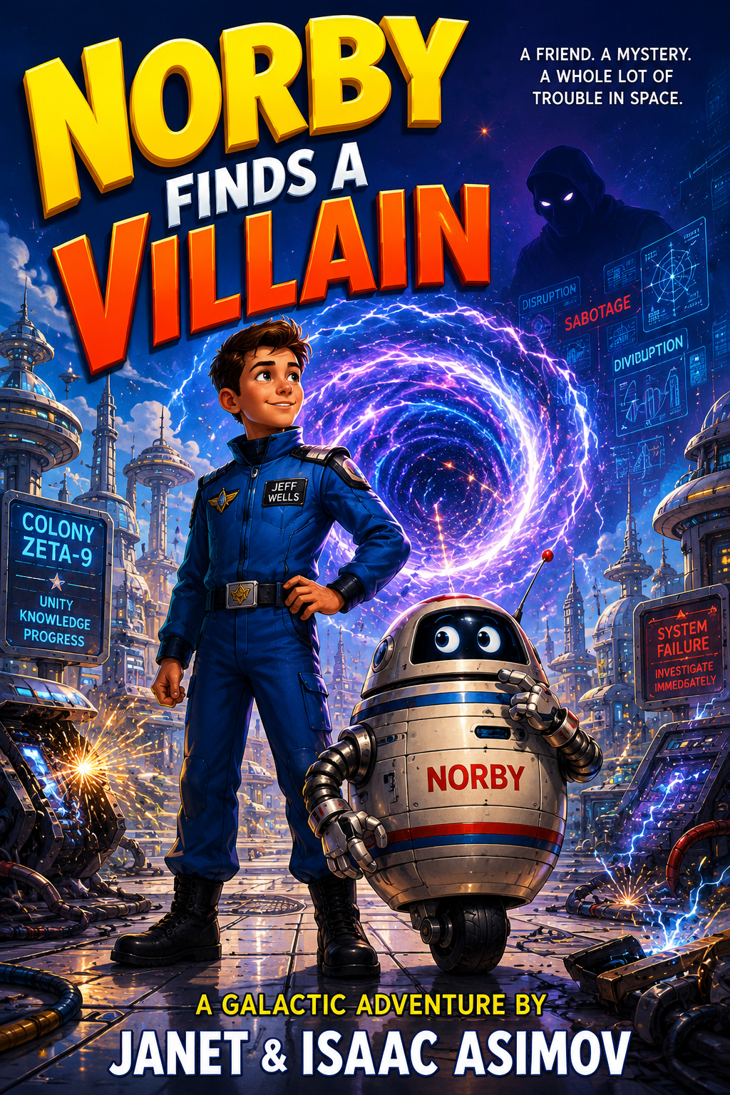 Norby Finds a Villain